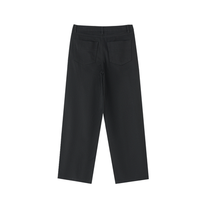 Lyxzurus Structured Cotton Trousers