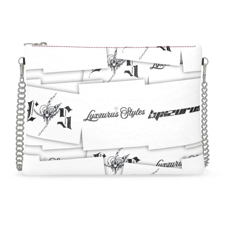 Lyxzurus Scattered Crossbody Bag With Chain