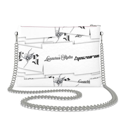 Lyxzurus Scattered Crossbody Bag With Chain