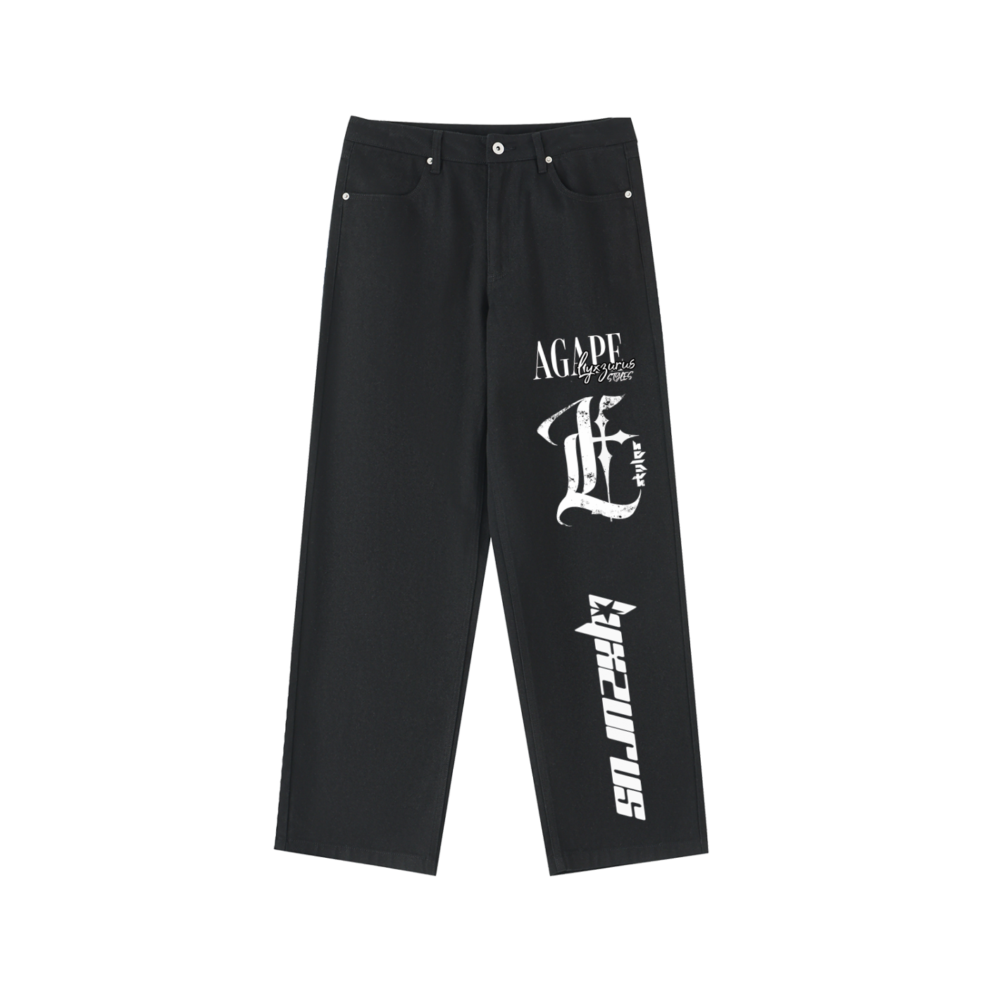 Lyxzurus Structured Cotton Trousers