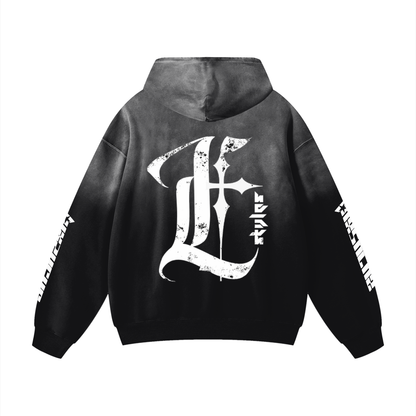 Lyxzurus Heavyweight Oversized Hoodie – Sunfade Edition