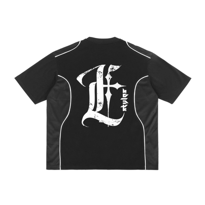 Contrast Piped Panel T-Shirt