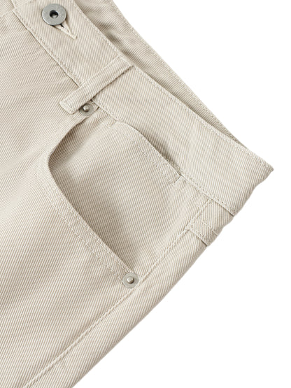 Lyxzurus Structured Cotton Trousers