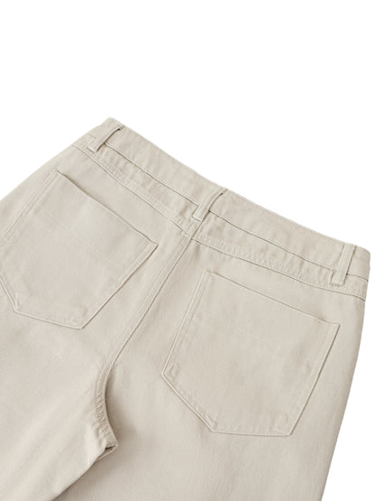 Lyxzurus Structured Cotton Trousers