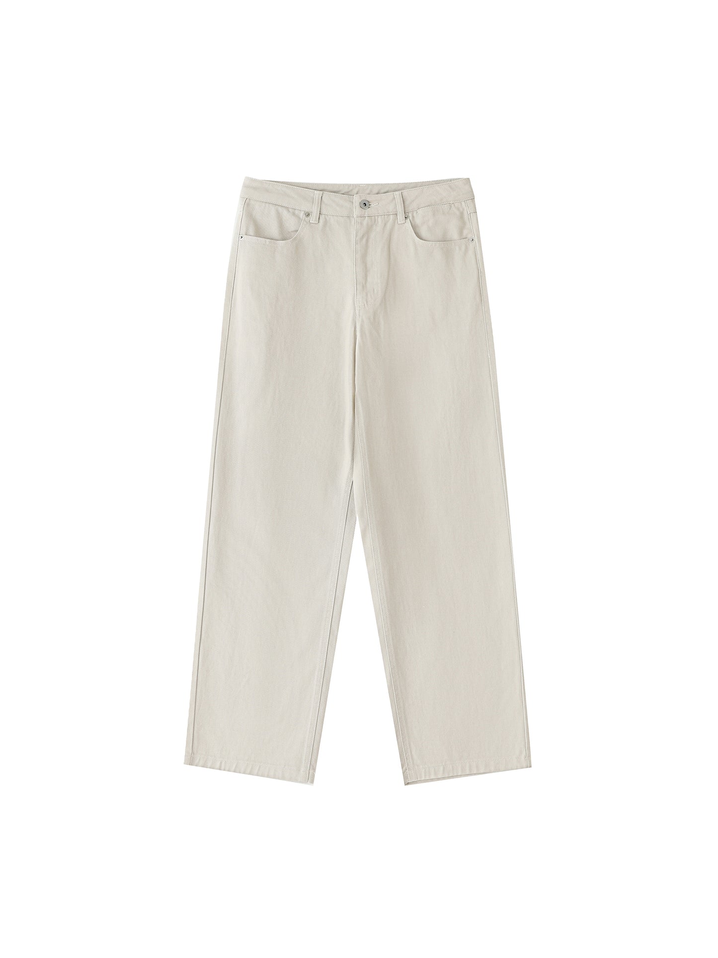 Lyxzurus Structured Cotton Trousers