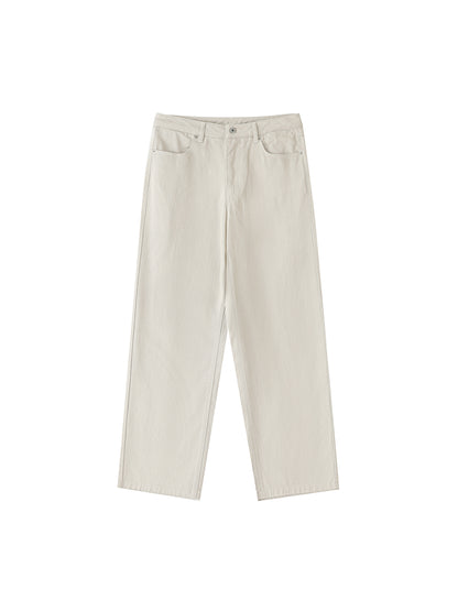 Lyxzurus Structured Cotton Trousers