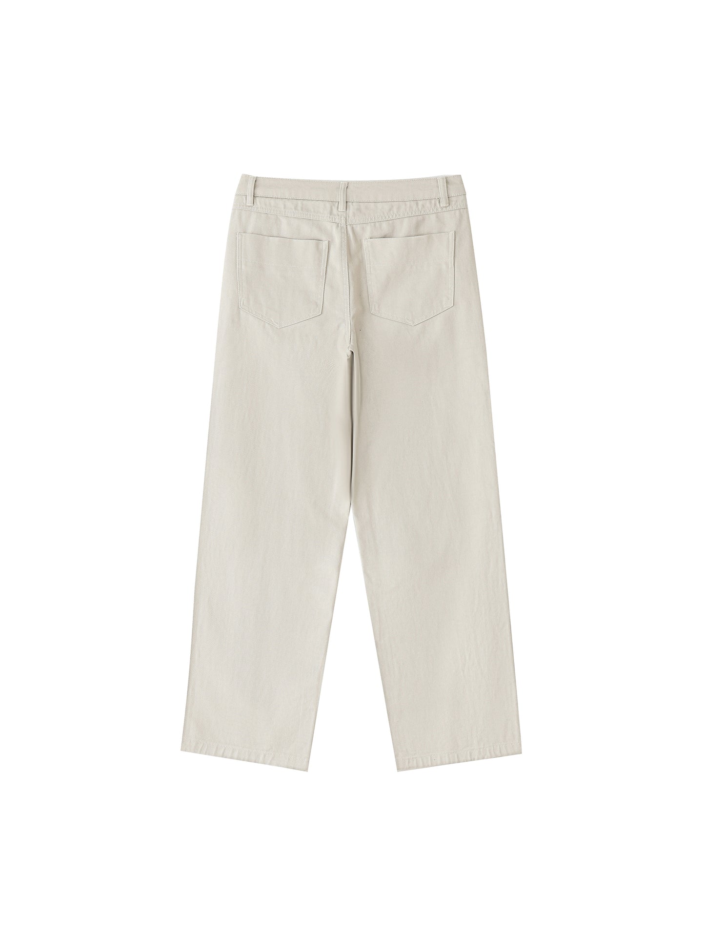 Lyxzurus Structured Cotton Trousers